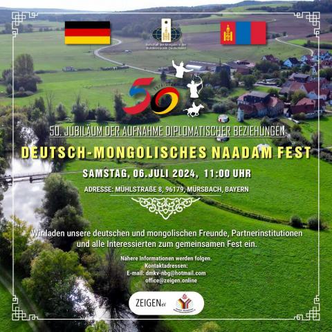 Deutsch-Mongolisches Naadam Fest 